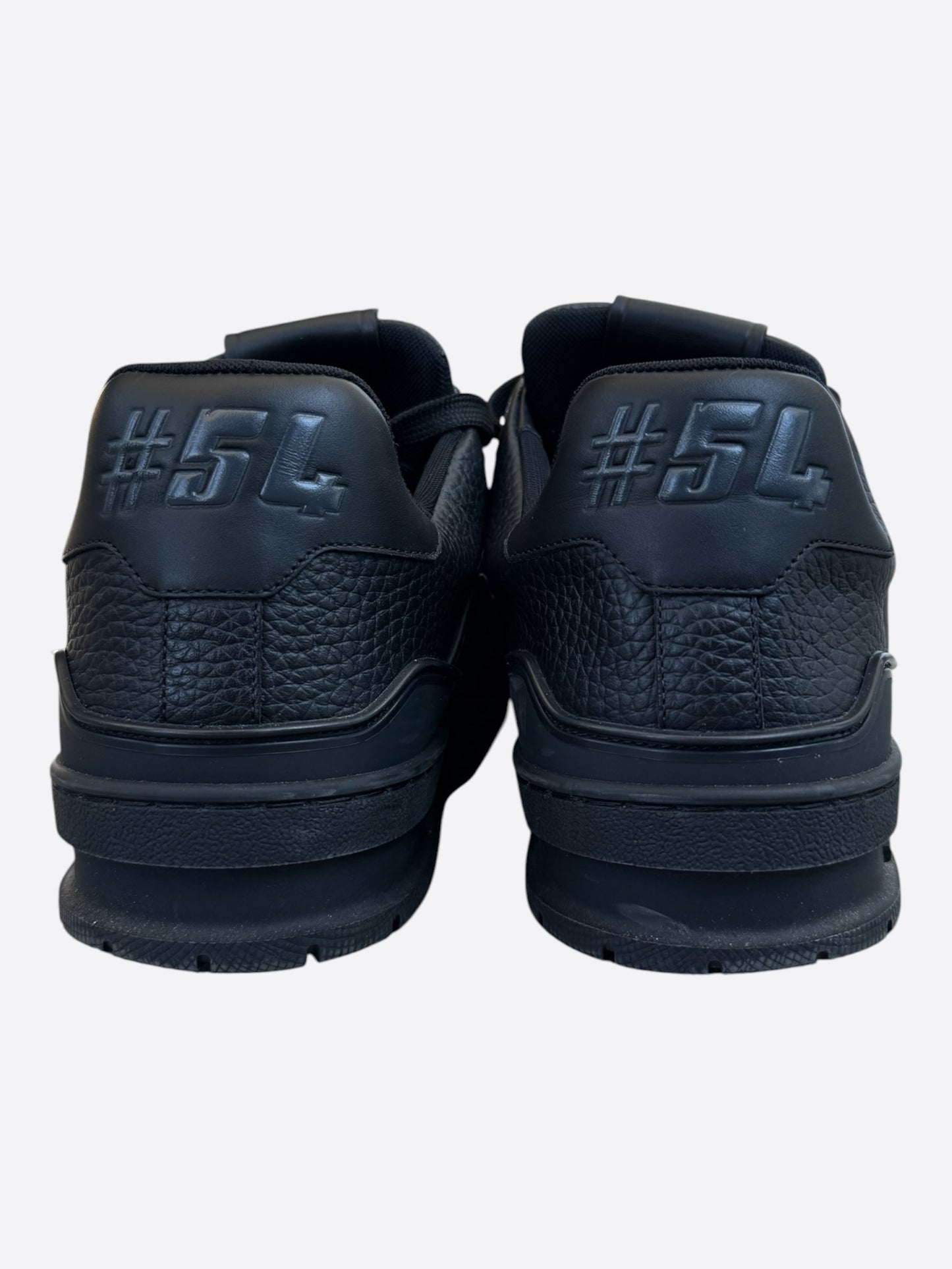 Louis Vuitton Black Monogram Eclipse Trainers
