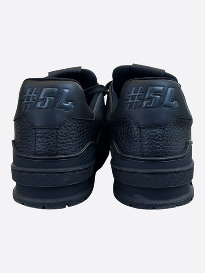 Louis Vuitton Black Monogram Eclipse Trainers