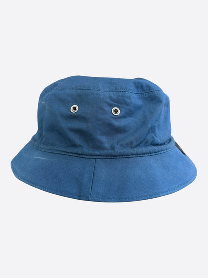 Louis Vuitton Blue & White Denim Monogram Reversible Bucket Hat