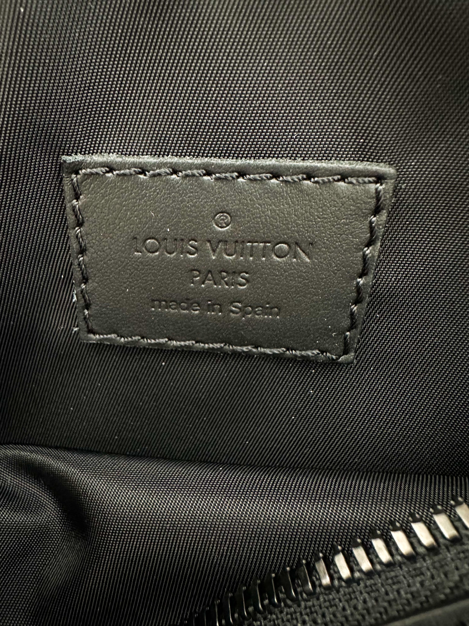 Louis Vuitton Metallic Champagne Leather Monogram Comet Boston Bag