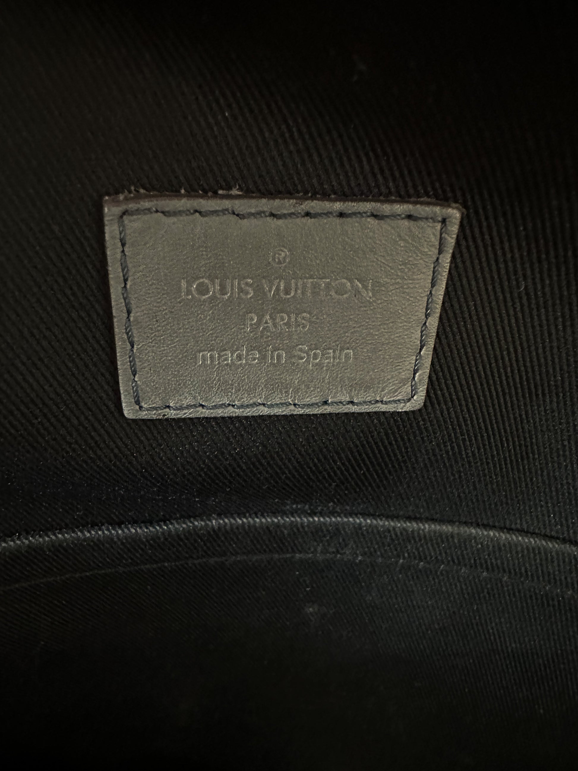 Louis Vuitton Black Damier Infini Leather Campus Backpack 861416