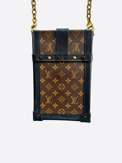 Louis Vuitton Brown Monogram Verticale Pochette Trunk