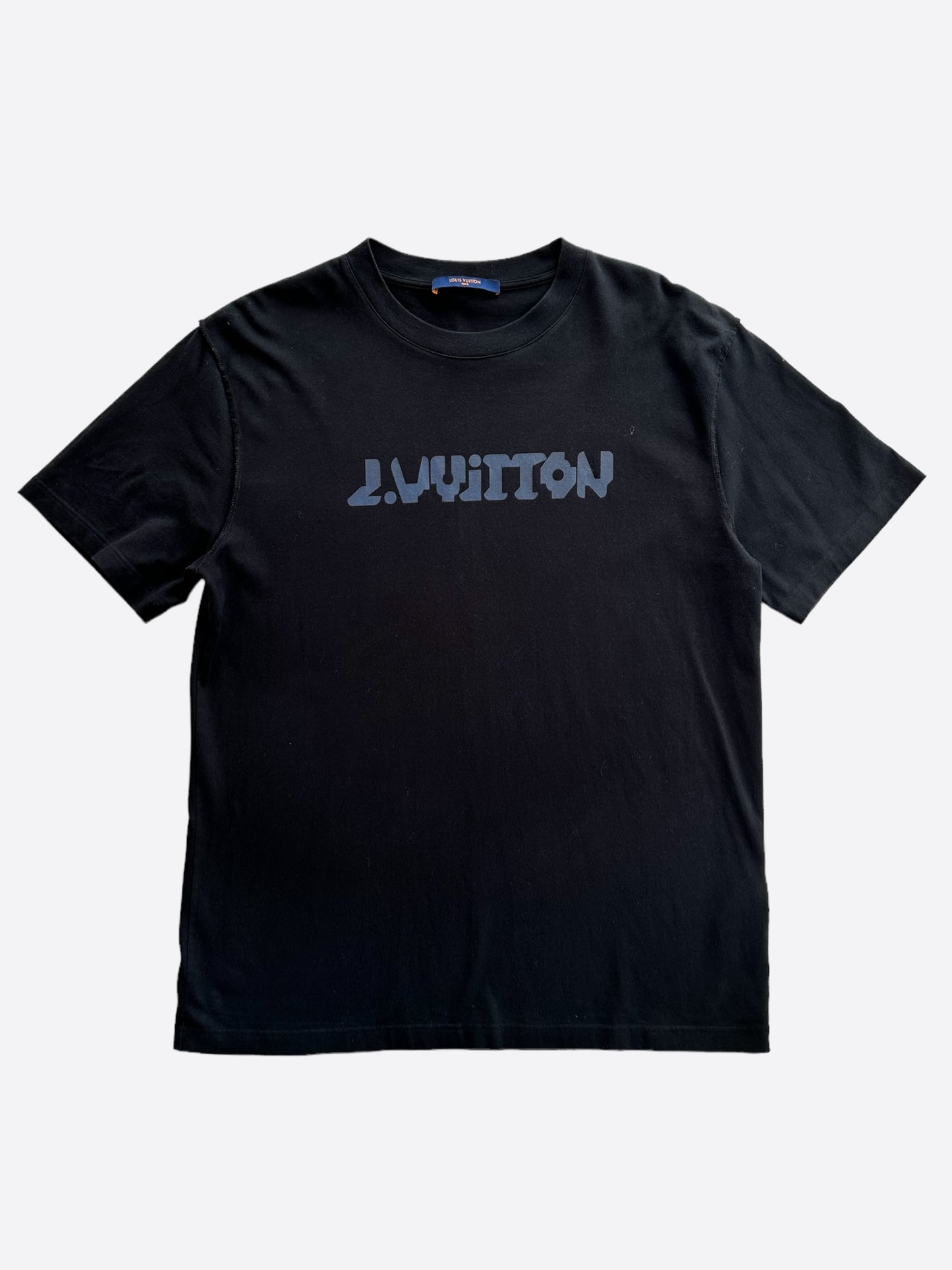 Louis Vuitton Black L.Vuitton Heat Reactive T-Shirt