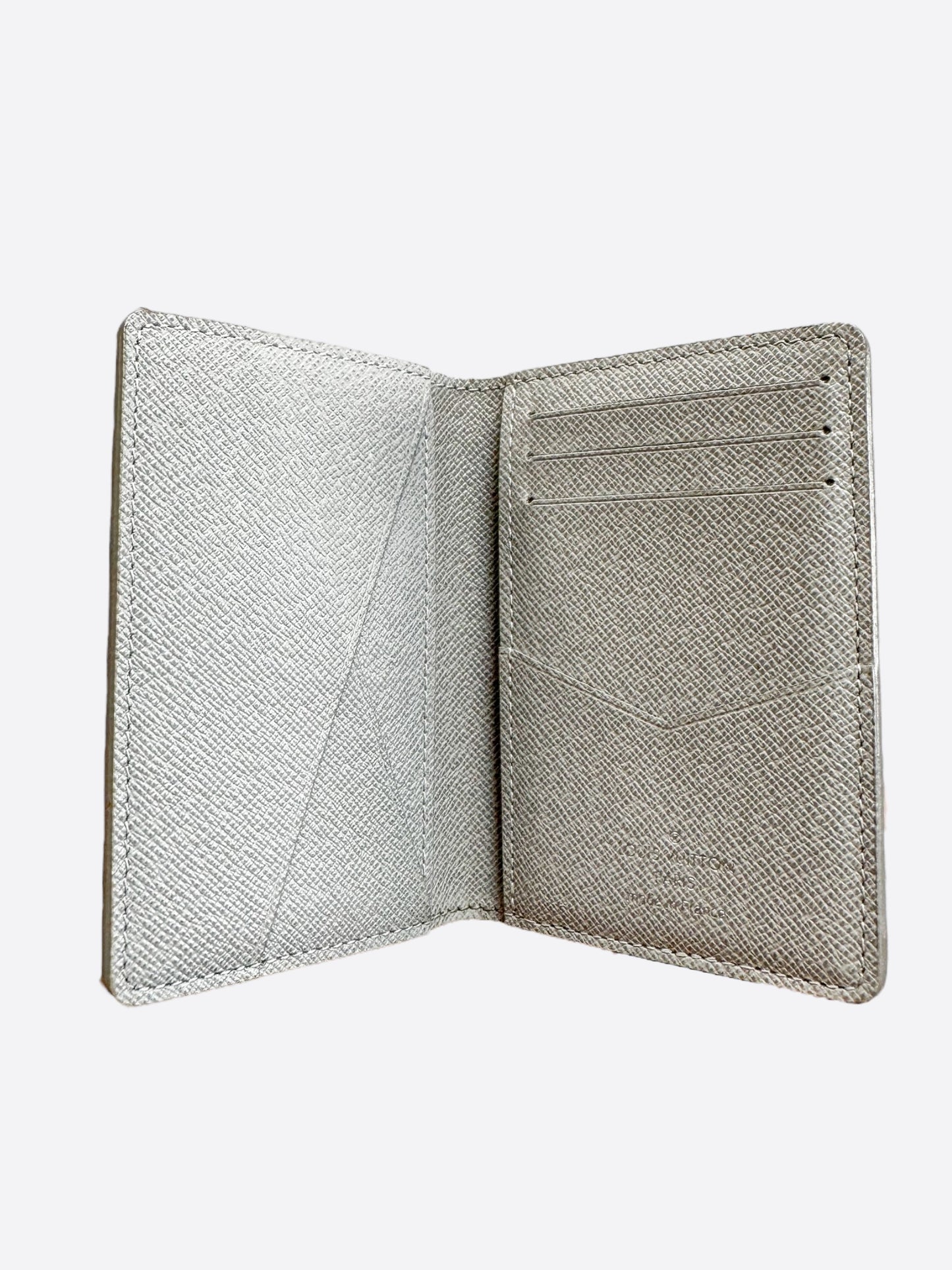 Louis Vuitton White Monogram Story Pocket Organizer