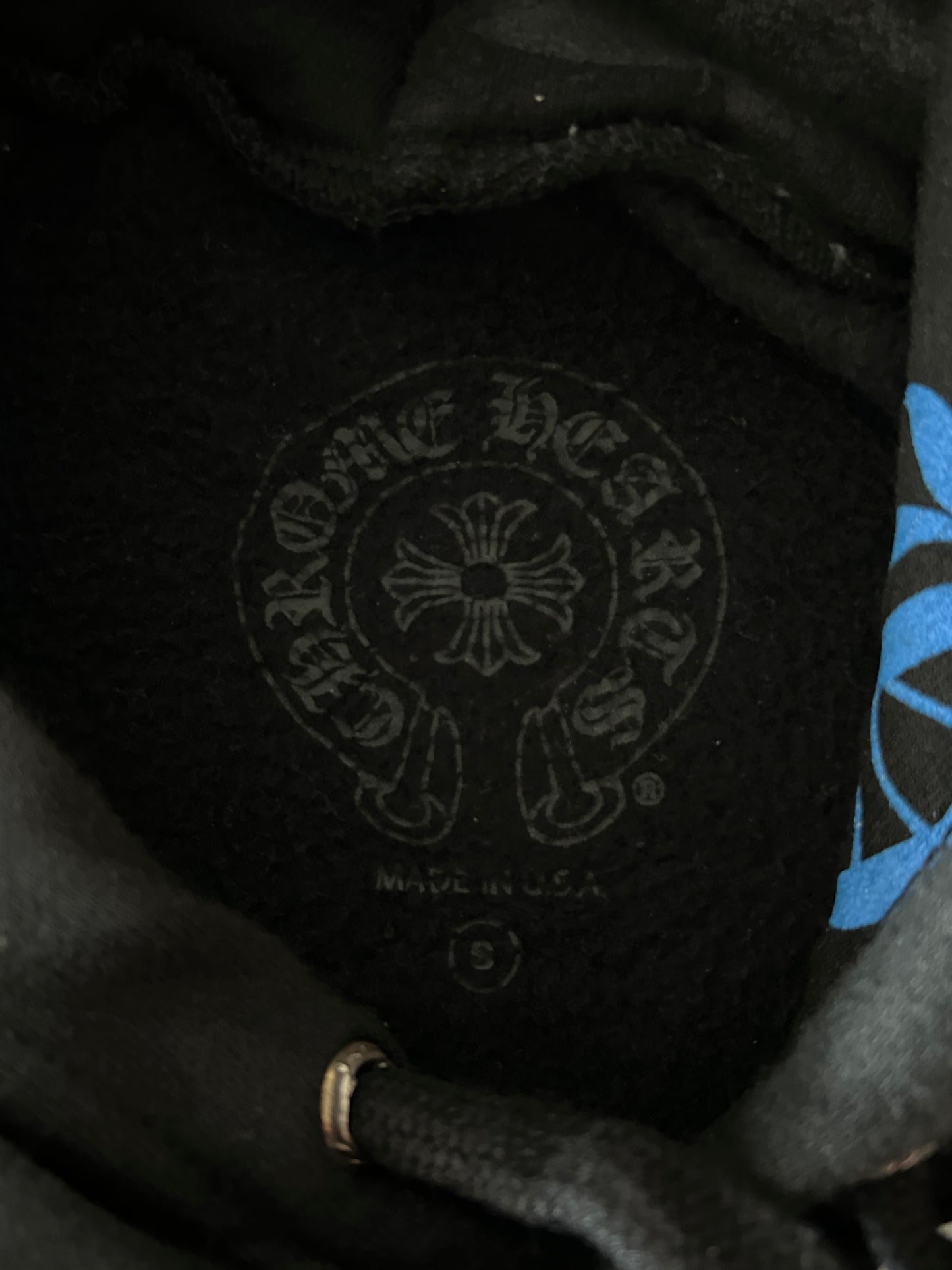 Chrome Hearts Black & Multicolor Stencil Hoodie