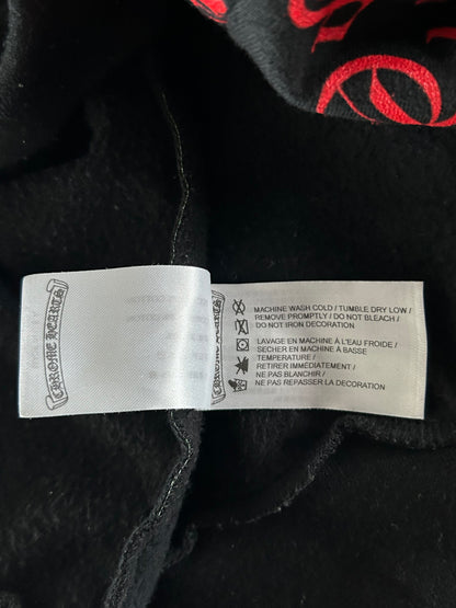 Chrome Hearts Black & Multicolor Stencil Hoodie