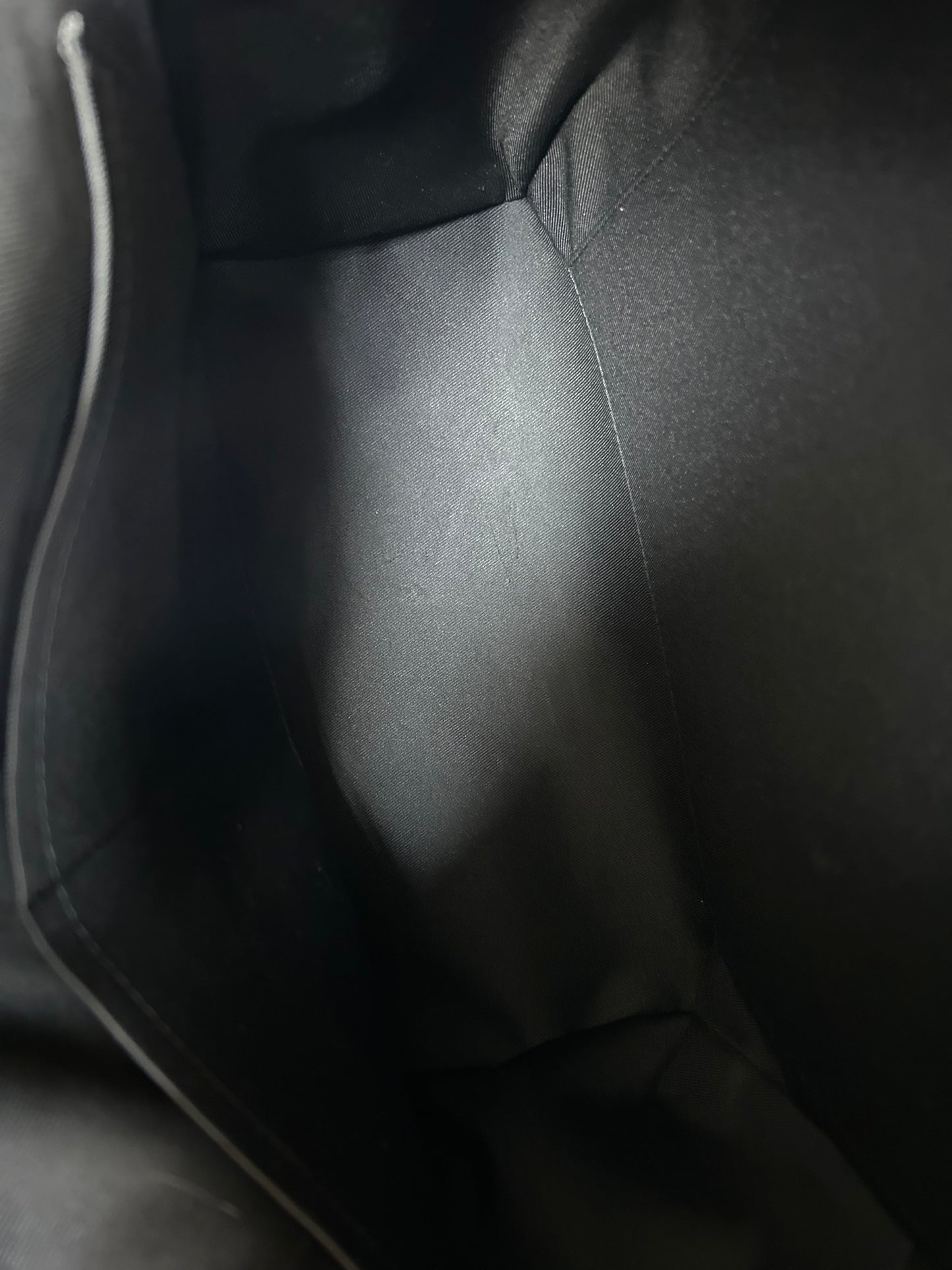 Louis Vuitton Black Shadow Monogram Racer Backpack