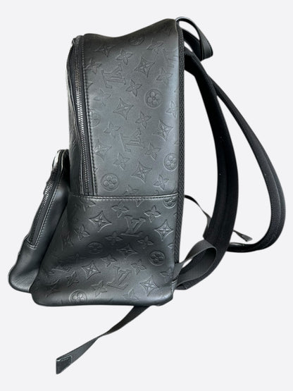 Louis Vuitton Black Shadow Monogram Racer Backpack