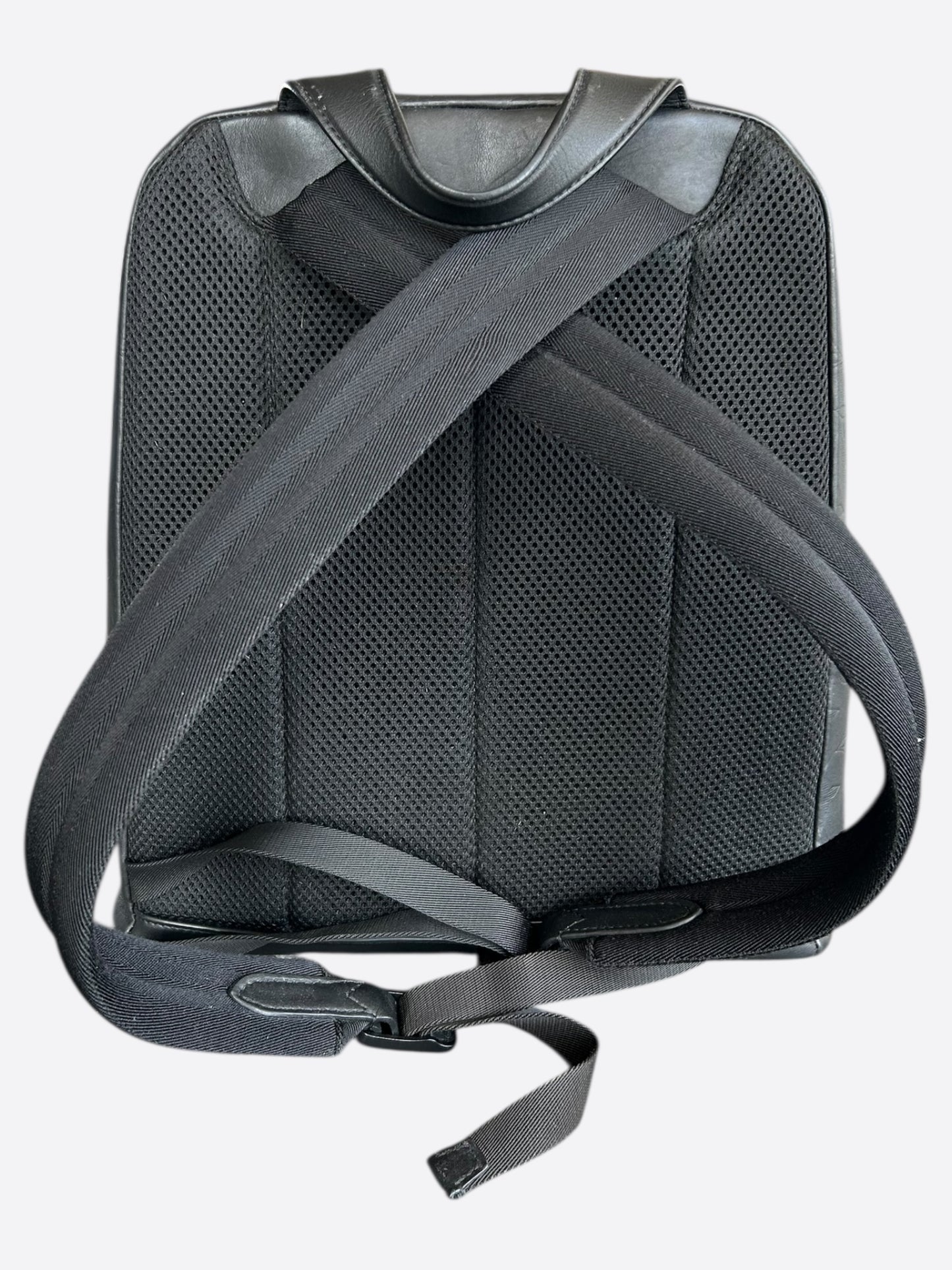 Louis Vuitton Black Shadow Monogram Racer Backpack