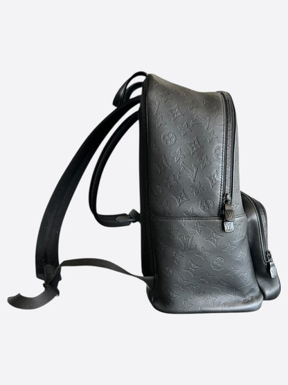 Louis Vuitton Black Shadow Monogram Racer Backpack