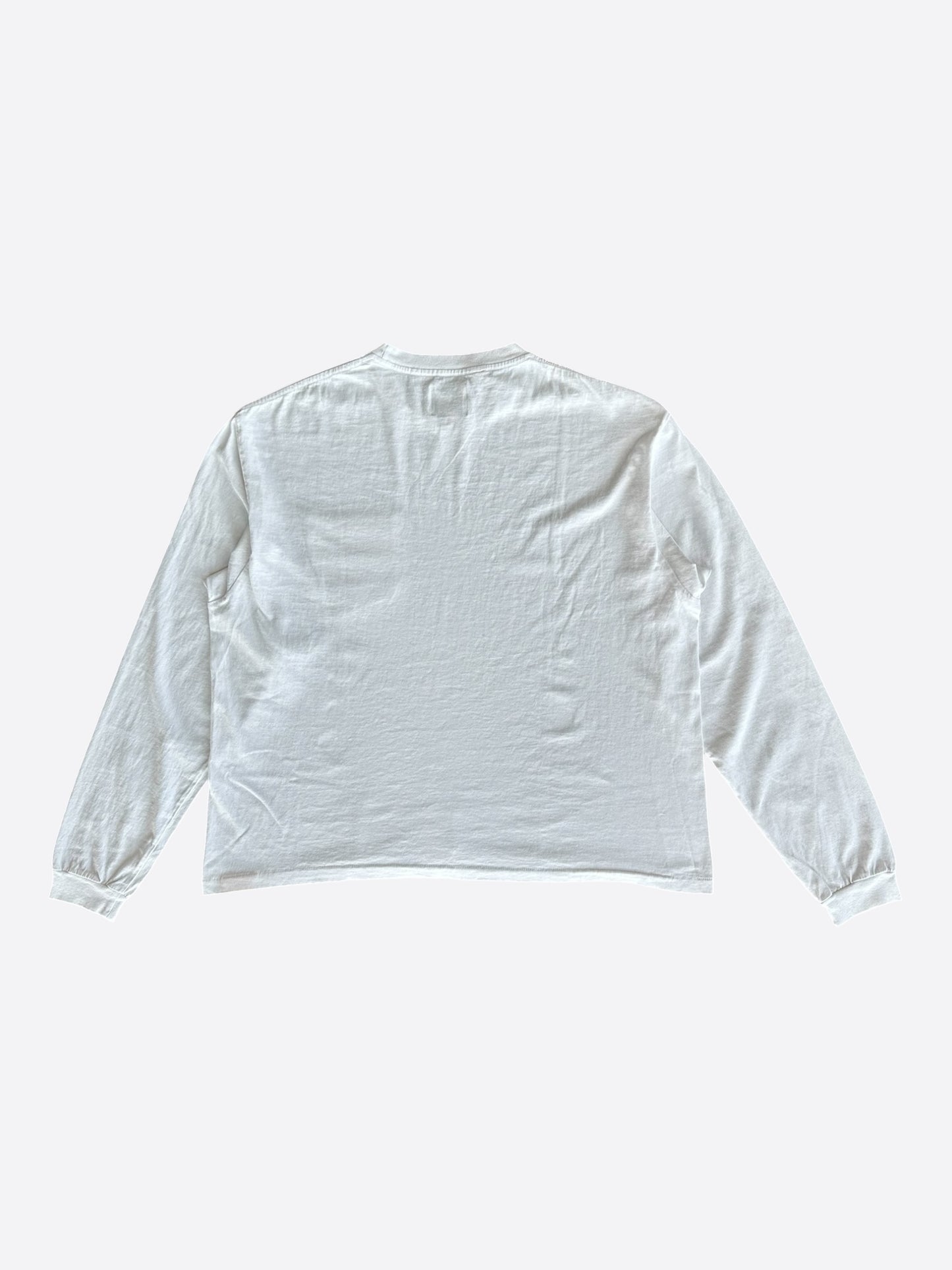 Gallery Dept White & Black French Logo Longsleeve T-Shirt