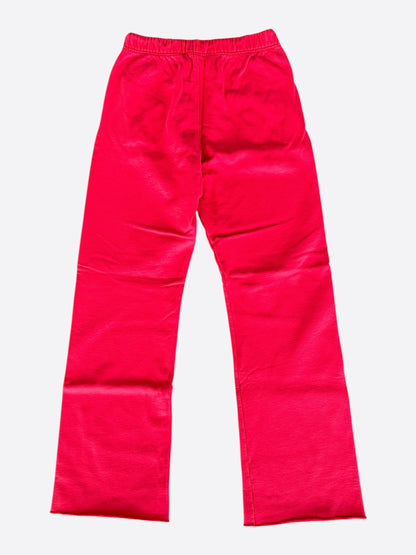 Gallery Dept Red & Black Dept Logo Sweatpants