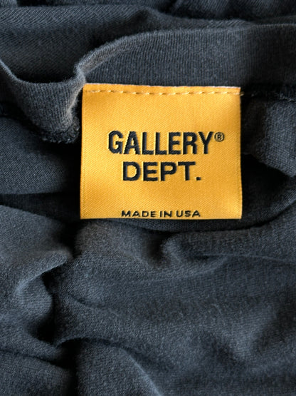Gallery Dept Vintage Black & White Dept Logo Sleeveless T-Shirt