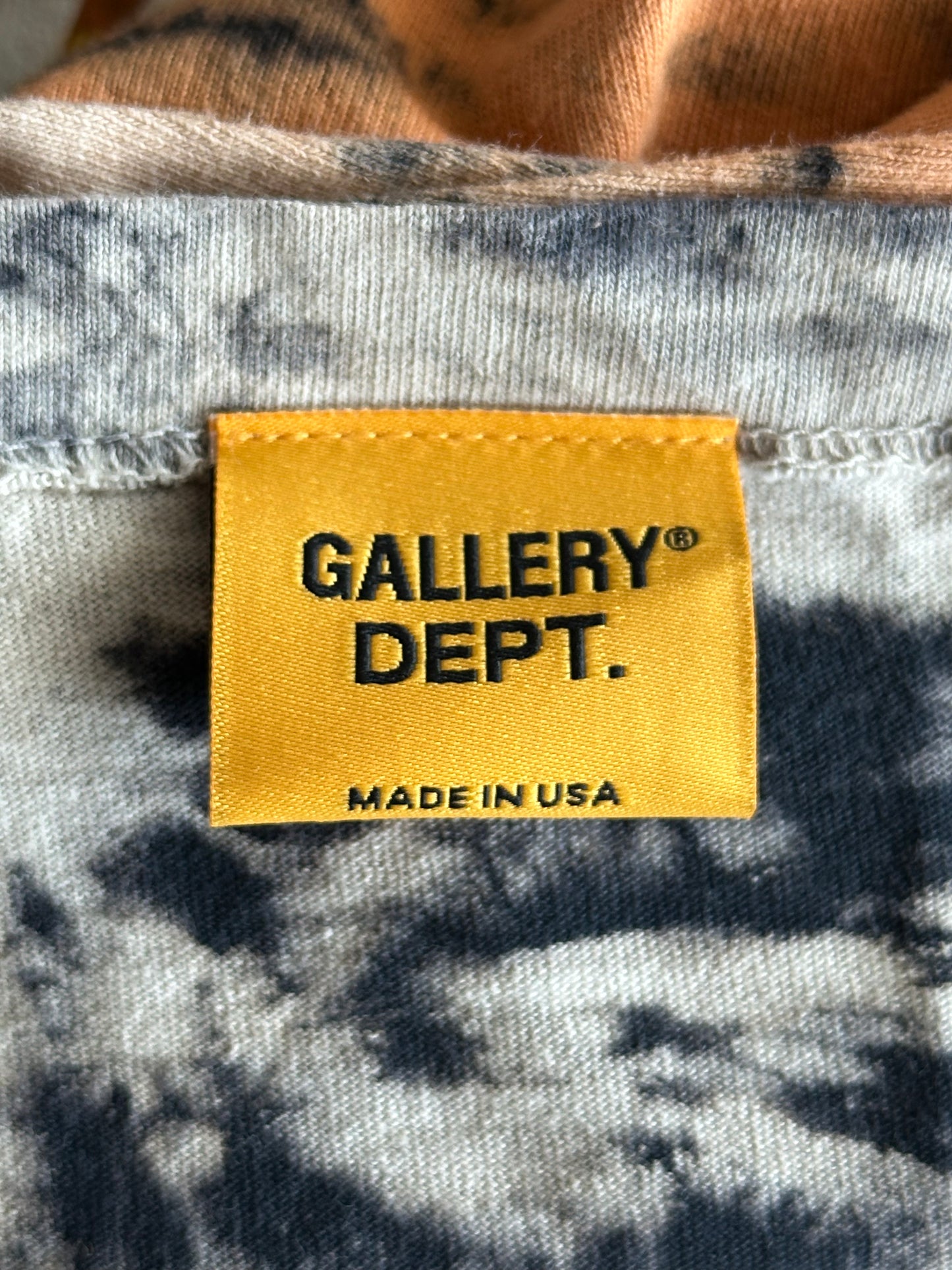 Gallery Dept Multicolor Tie-Dye Miami Beach Graphic T-Shirt