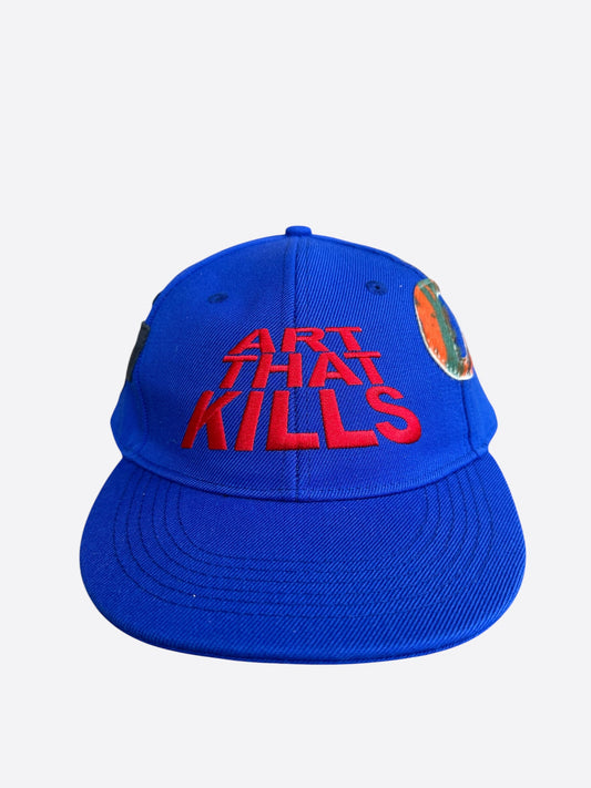 Gallery Dept Blue & Multicolor ATK G-Patch Fitted Hat