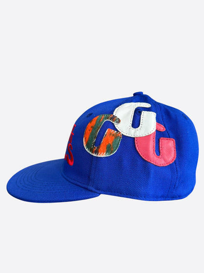 Gallery Dept Blue & Multicolor ATK G-Patch Fitted Hat
