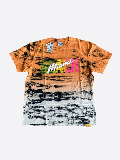 Gallery Dept Multicolor Tie-Dye Miami Beach Graphic T-Shirt
