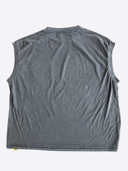 Gallery Dept Vintage Black & White Dept Logo Sleeveless T-Shirt
