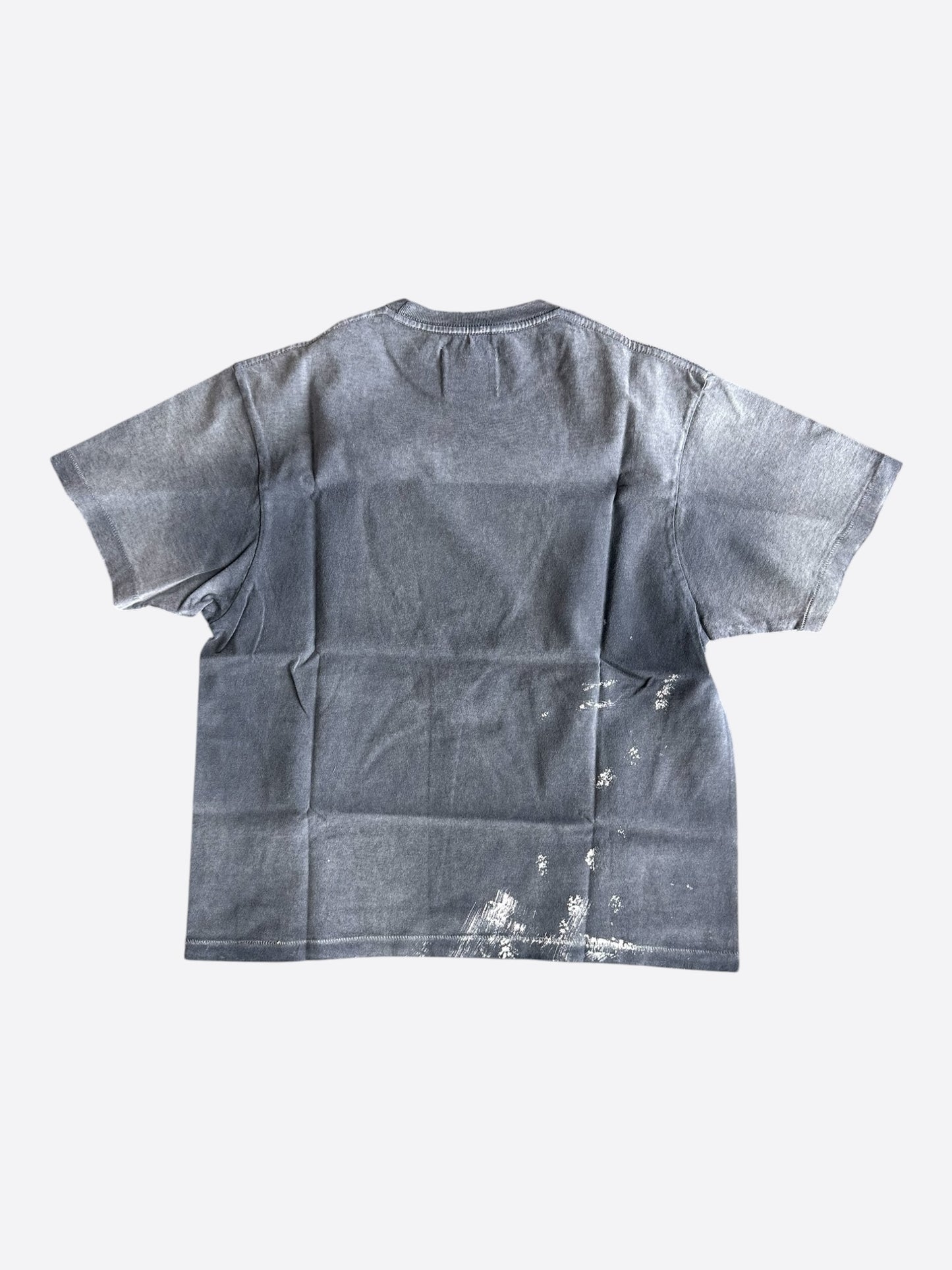 Gallery Dept Faded Black Paint Splatter T-Shirt