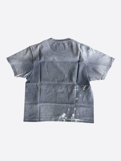 Gallery Dept Faded Black Paint Splatter T-Shirt