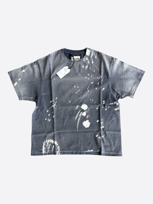 Gallery Dept Faded Black Paint Splatter T-Shirt