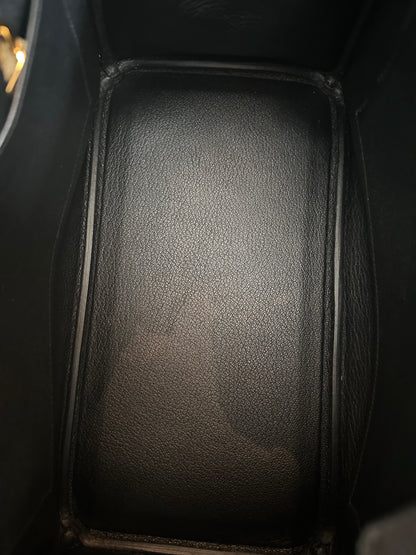 Hermes Black Epsom & Gold Hardware Birkin 30