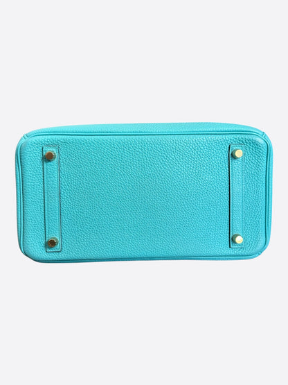 Hermes Tiffany Blue Togo & Gold Hardware Birkin 30