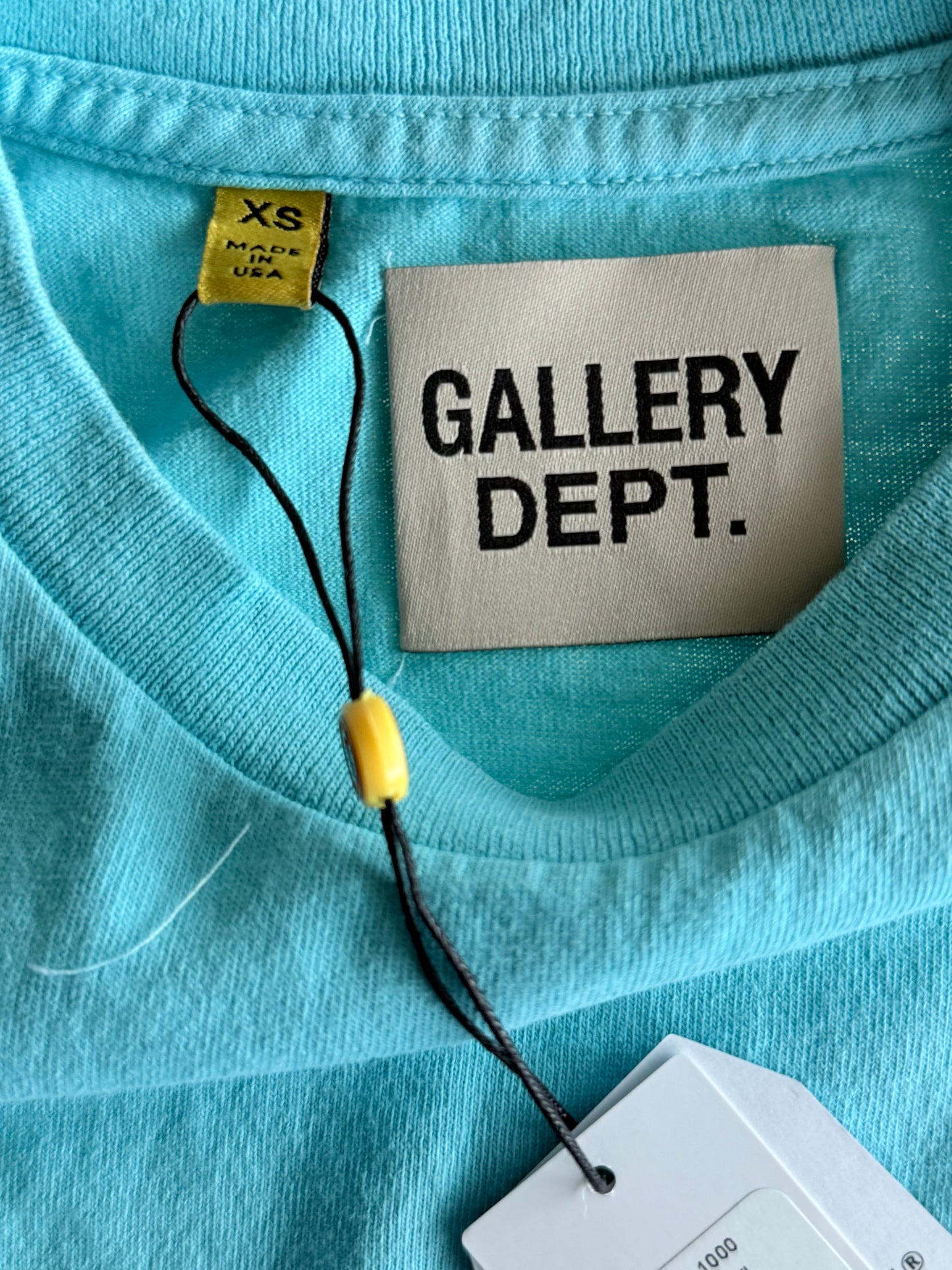 Gallery Dept Teal & Black French Logo T-Shirt