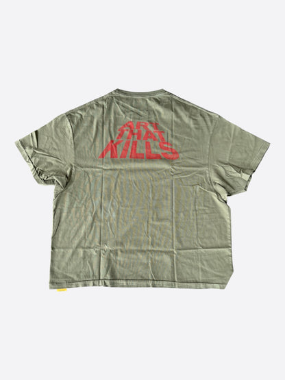 Gallery Dept Olive ATK Turntable Repair Graphic T-Shirt