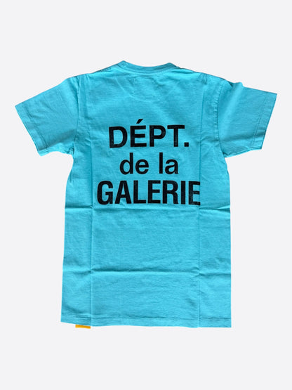 Gallery Dept Teal & Black French Logo T-Shirt