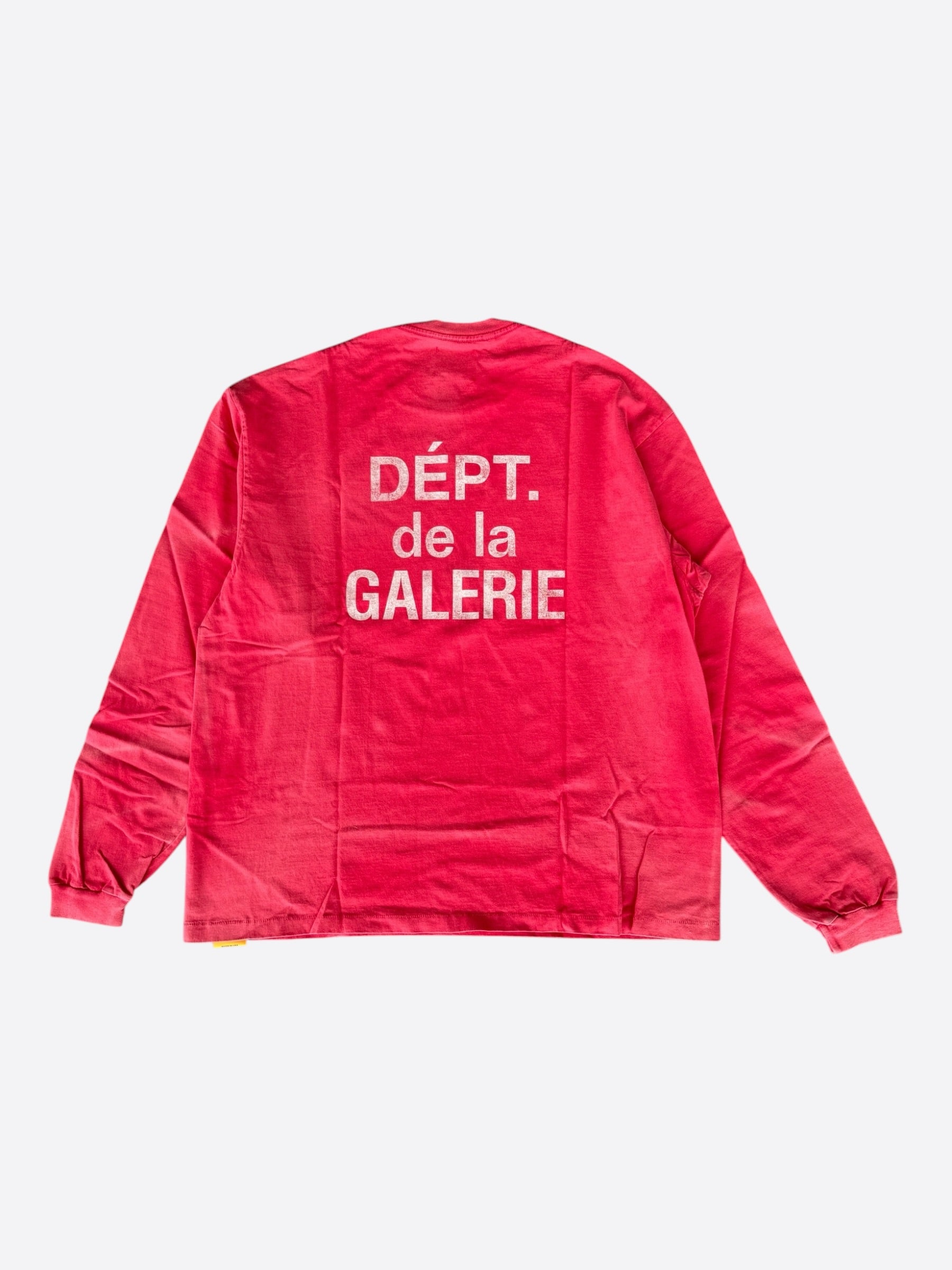 Gallery Dept Red & White French Logo Longsleeve T-Shirt – Savonches