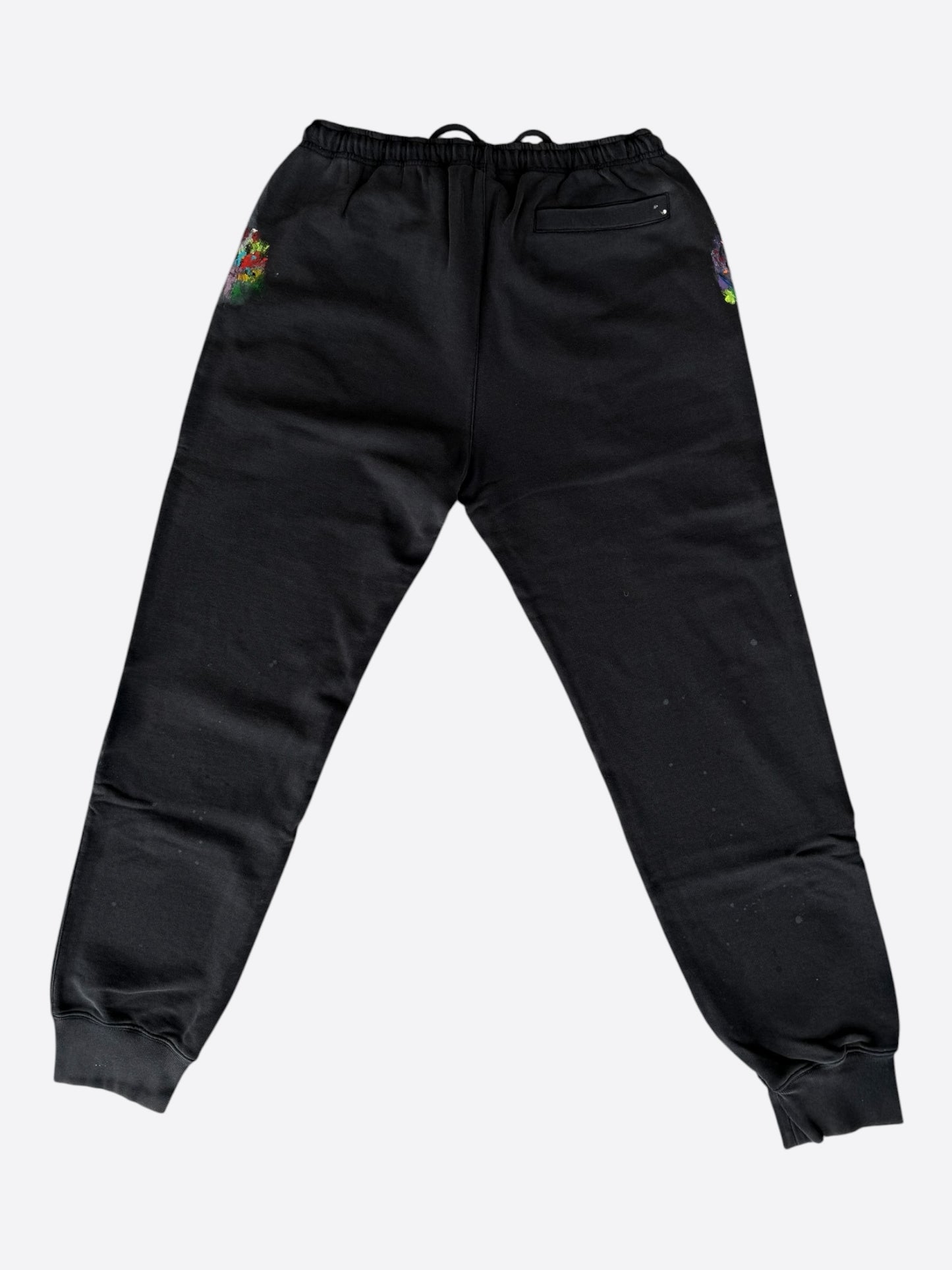 Gallery Dept Lanvin Black Paint Splatter Sweatpants