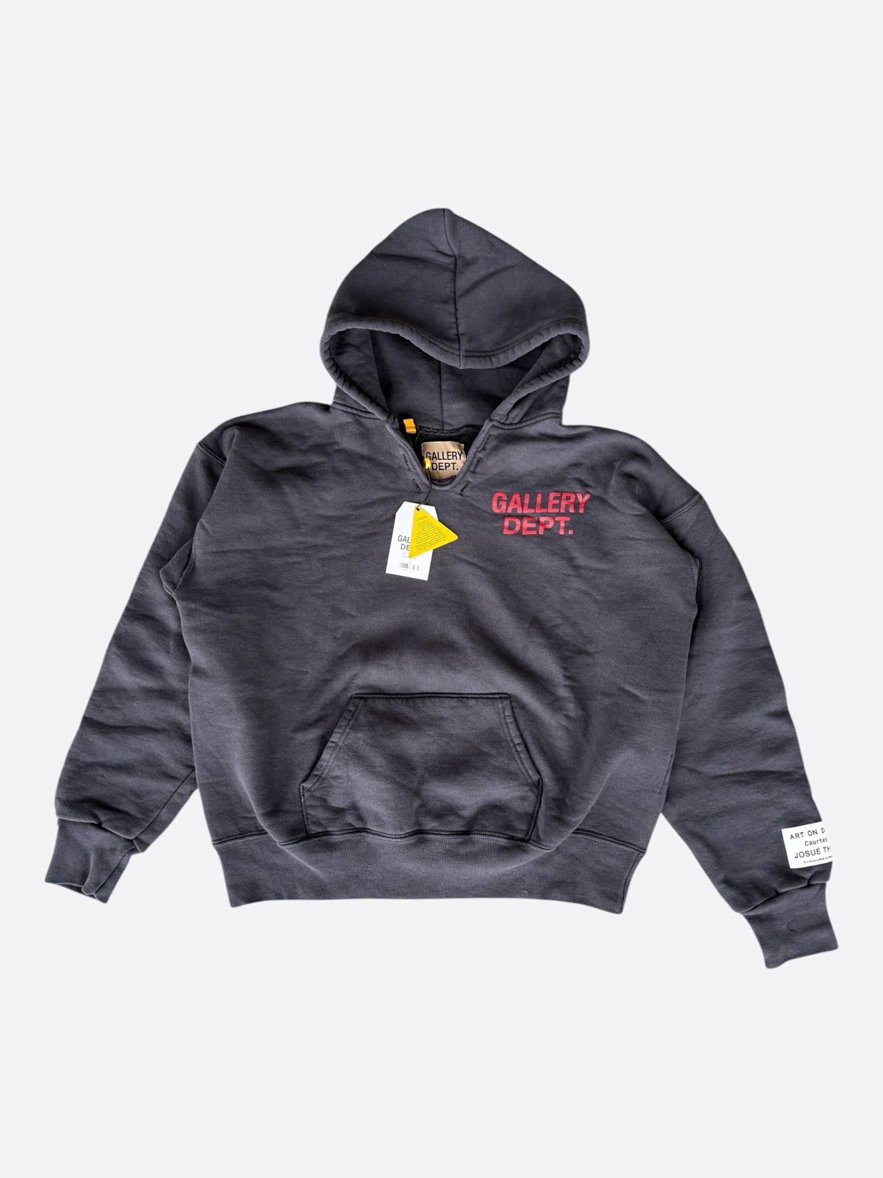 Gallery Dept Black & Red Logo Kid's Hoodie – Savonches