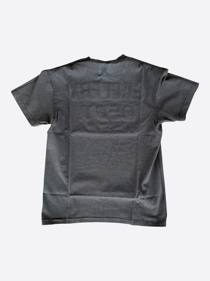 Gallery Dept Faded Black & Red Art That Kills Glitter Logo Reversible T-Shirt