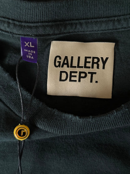 Gallery Dept Black & White Skate Logo Longsleeve T-Shirt