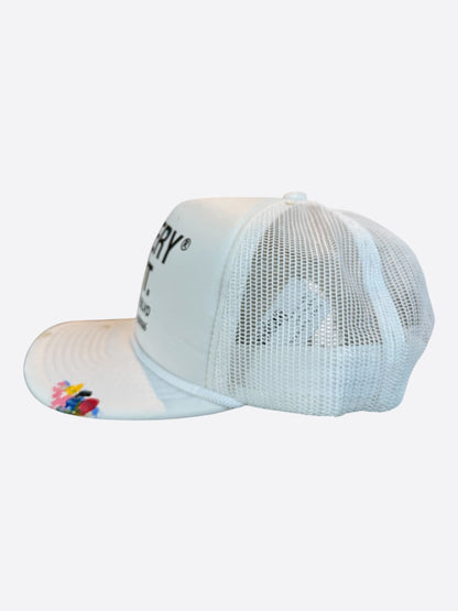 Gallery Dept White & Black Workshop Logo Trucker Hat