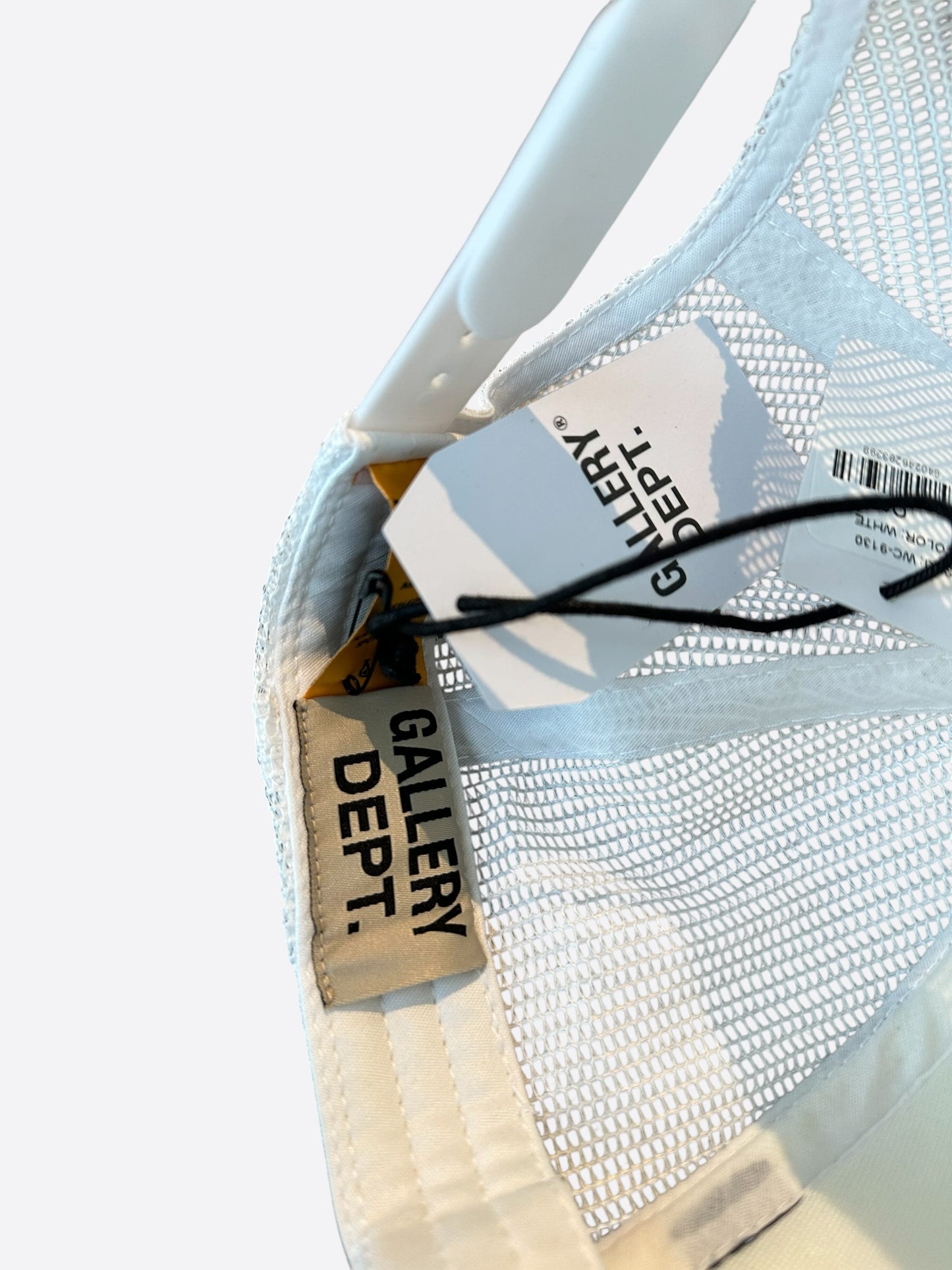 Gallery Dept White & Black Workshop Logo Trucker Hat