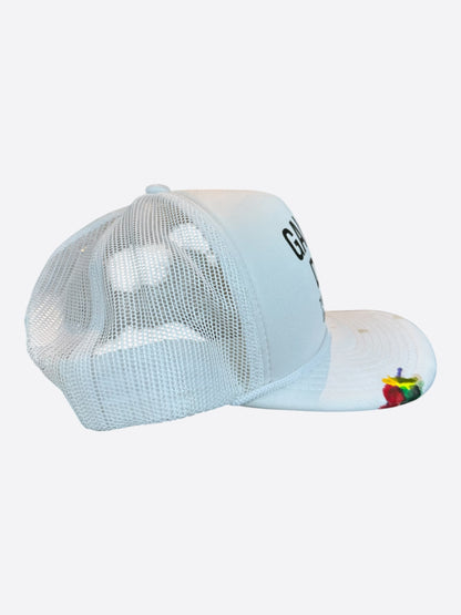 Gallery Dept White & Black Workshop Logo Trucker Hat