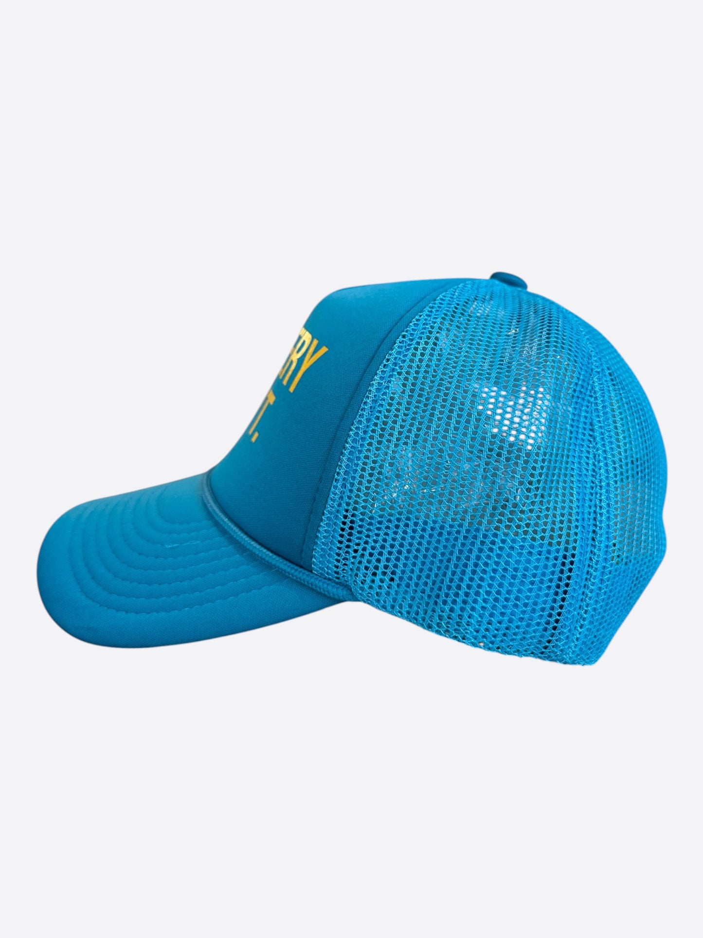 Gallery Dept Blue & Yellow Logo Trucker Hat