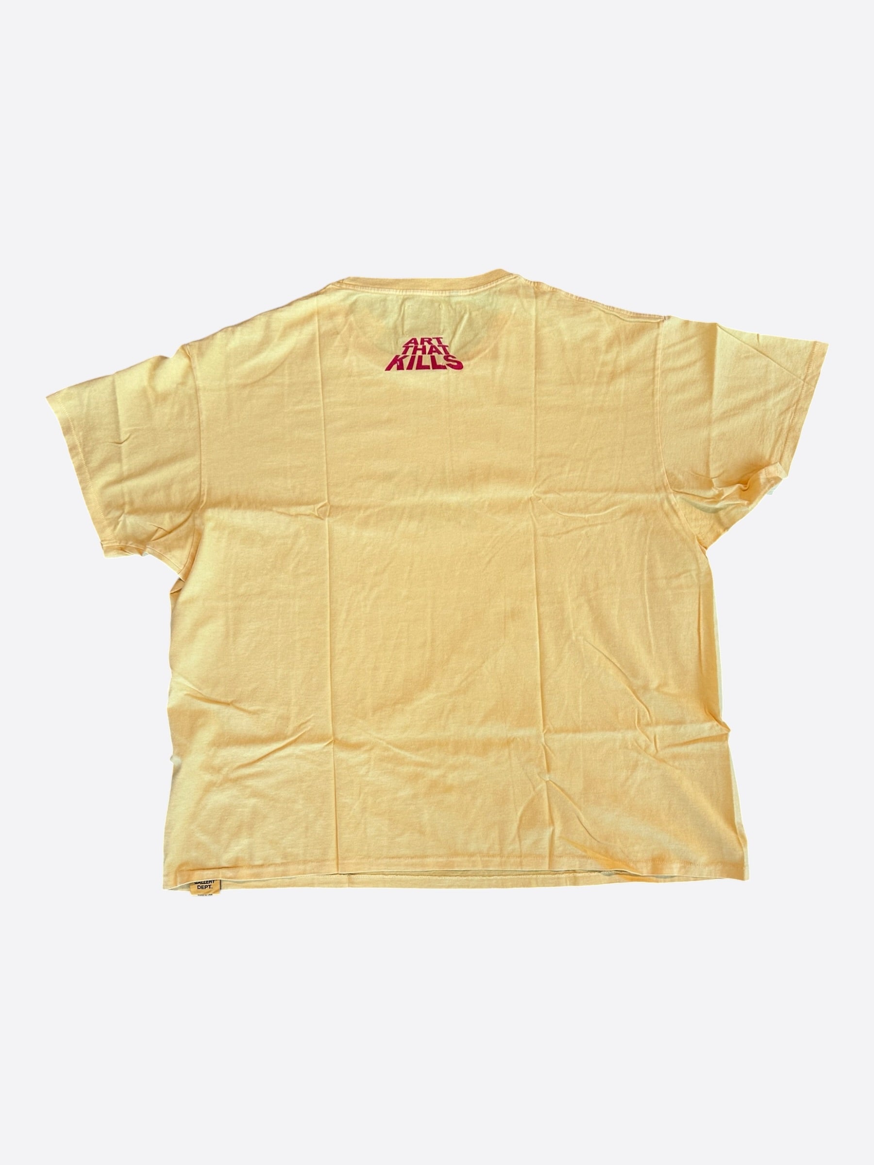Gallery Dept Yellow ATK Jazz Dept Logo T-Shirt – Savonches