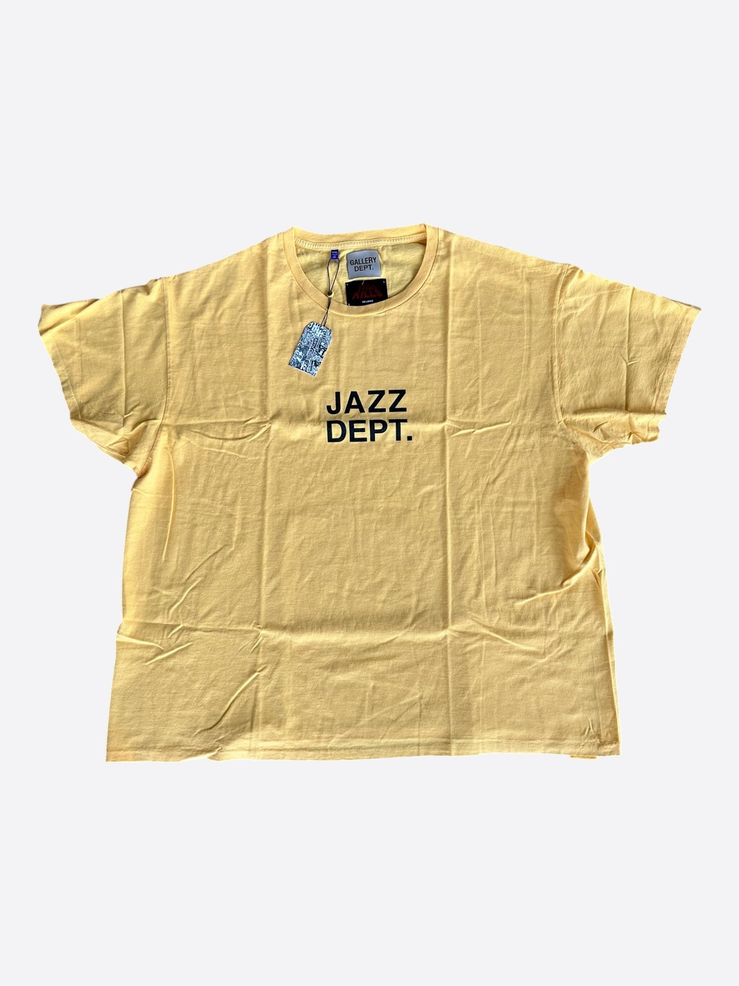 Gallery Dept Yellow ATK Jazz Dept Logo T-Shirt