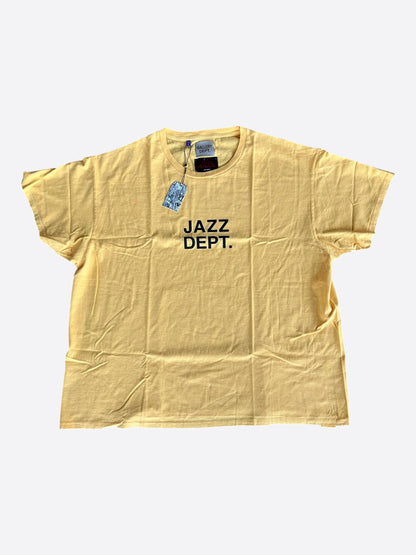 Gallery Dept Yellow ATK Jazz Dept Logo T-Shirt