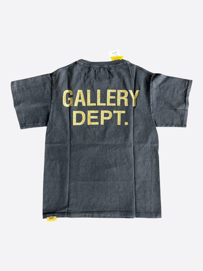 Gallery Dept Vintage Black ATK Monster Tour Glitter Logo T-Shirt