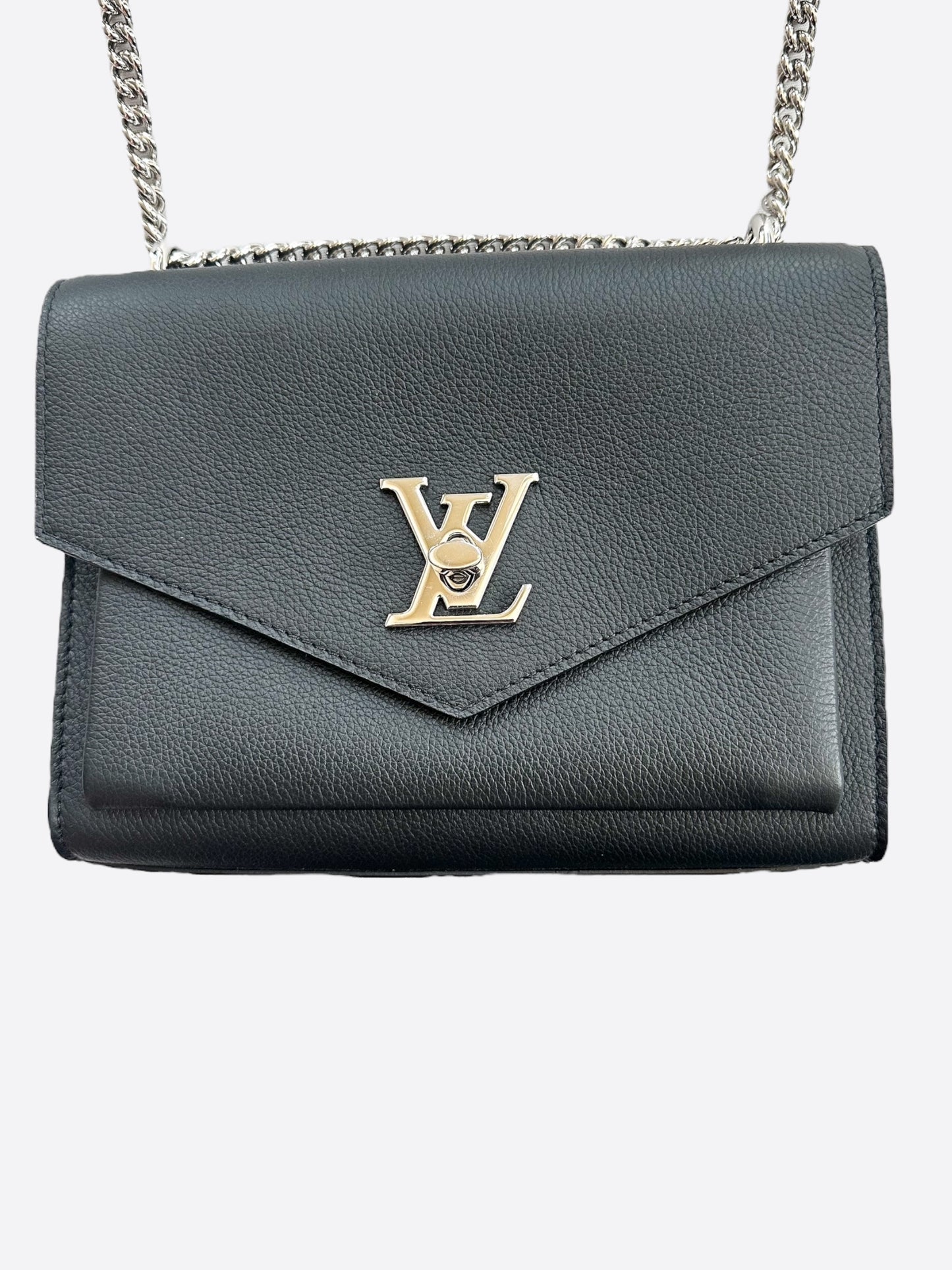 Louis Vuitton Black Lockme Chain Bag