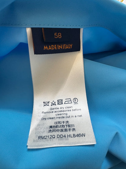 Louis Vuitton Blue Monogram Reversible Windbreaker