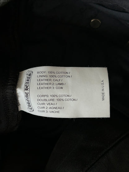 Chrome Hearts Black Camouflage Cross Patch Chino Pants