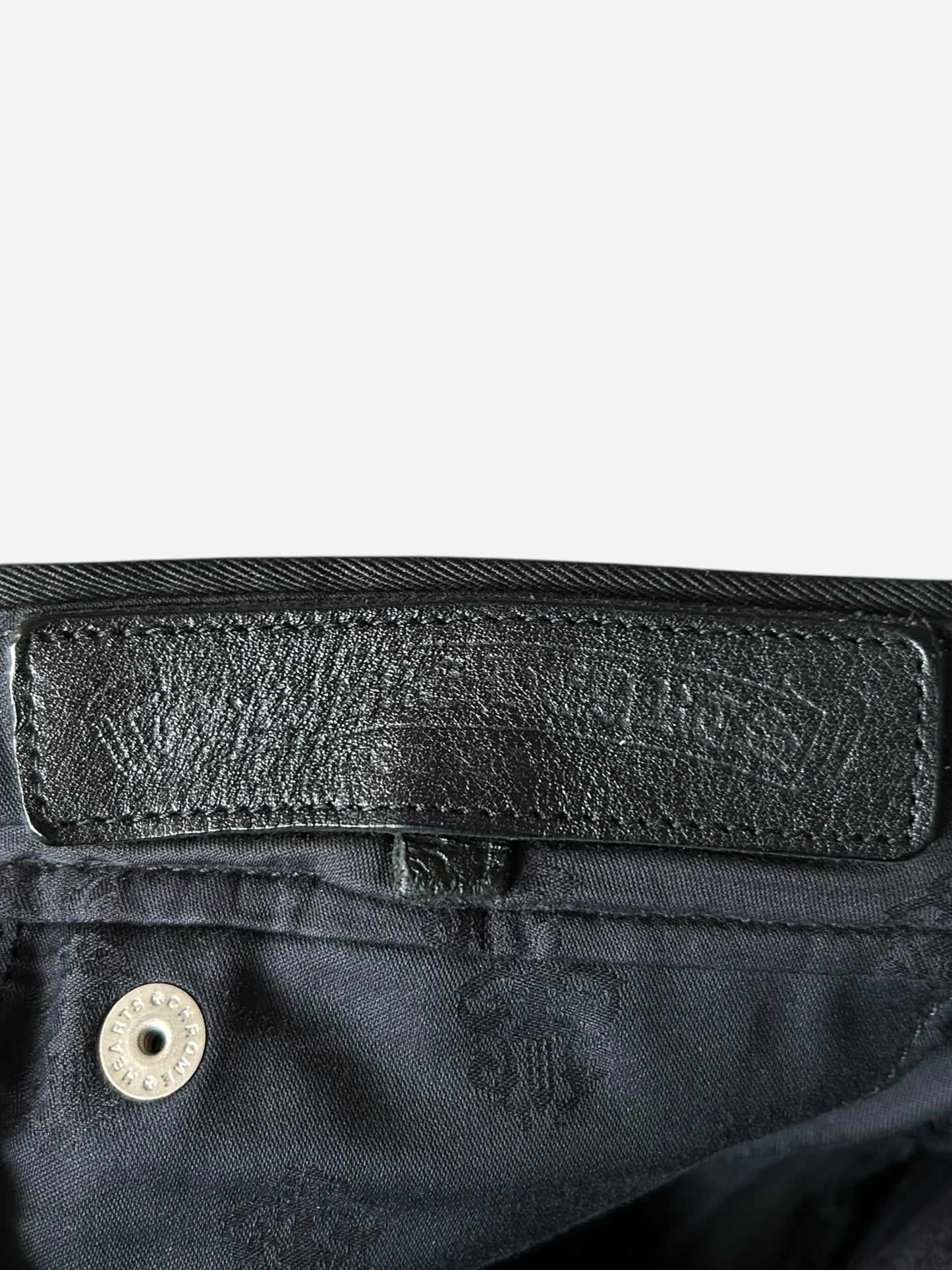 Chrome Hearts Black Camouflage Cross Patch Chino Pants