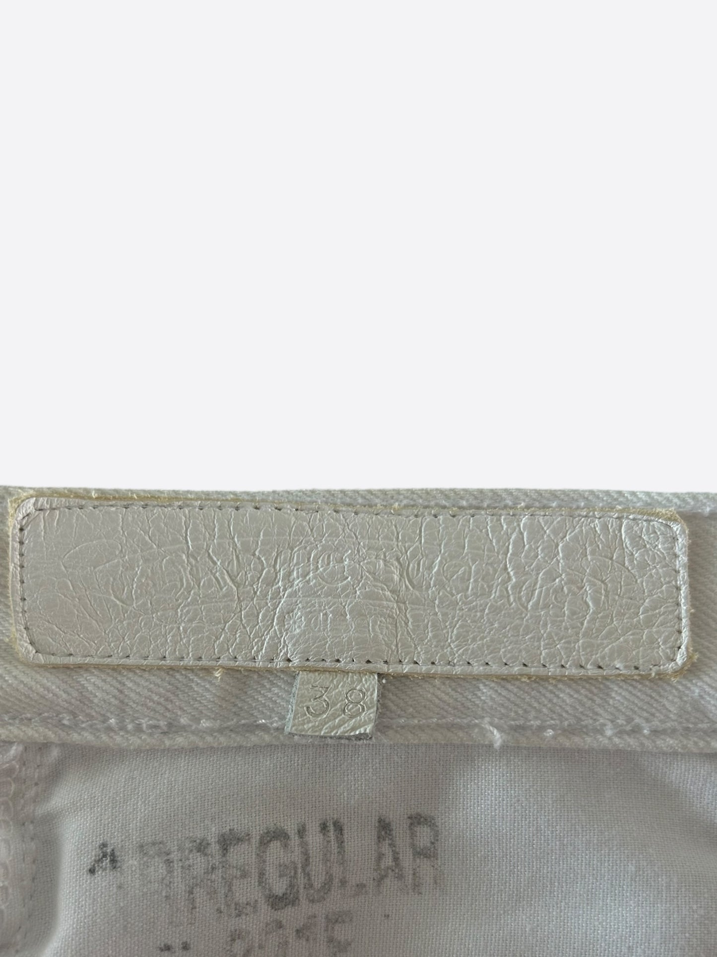 Chrome Hearts Levis White Mixed Patch St. Barth Exclusive Jeans