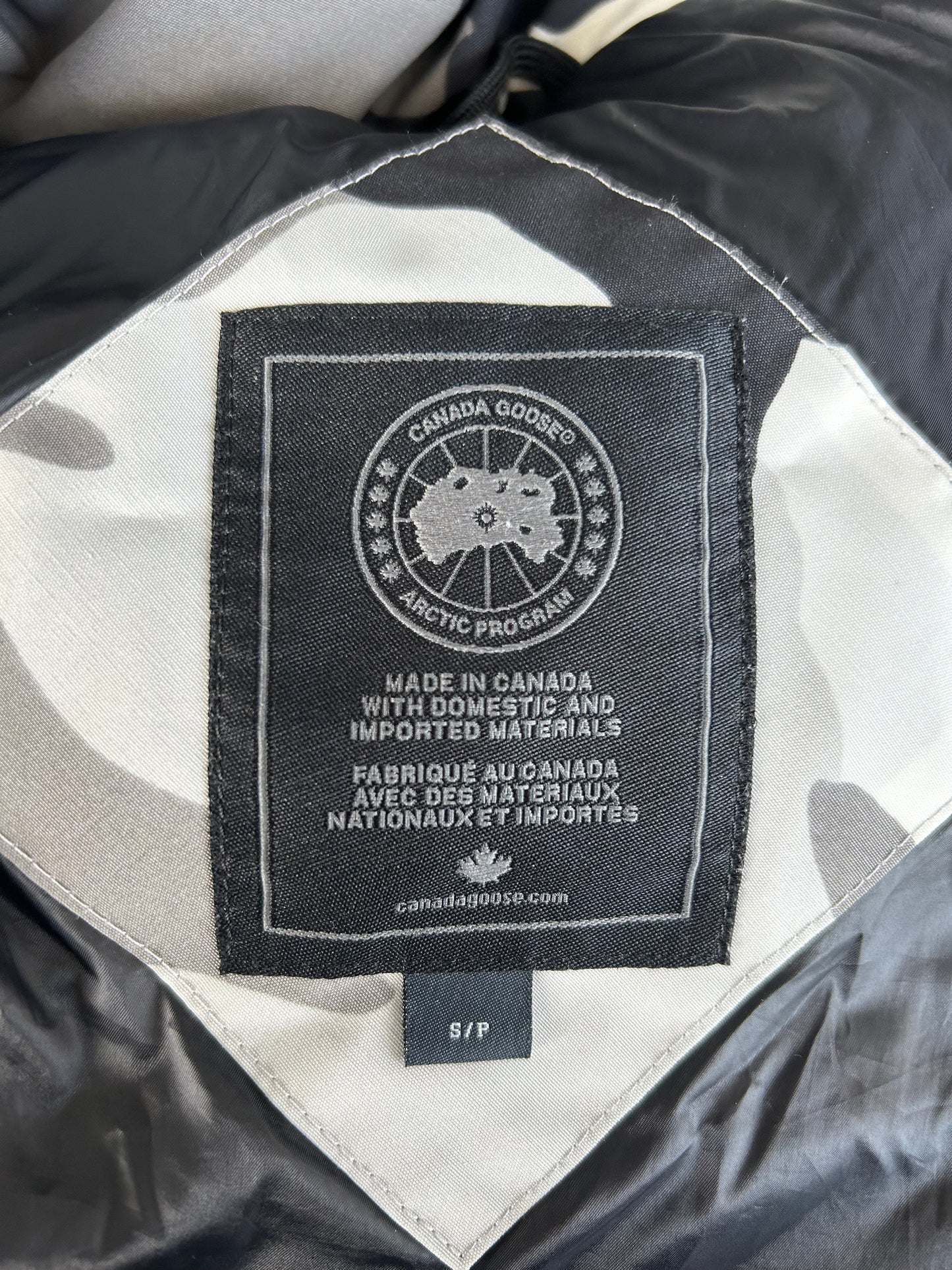 Canada Goose Snow Camo Wyndham Black Label Men's Jacket
