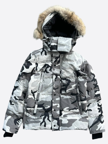 Canada Goose Snow Camo Wyndham Black Label Men's Jacket